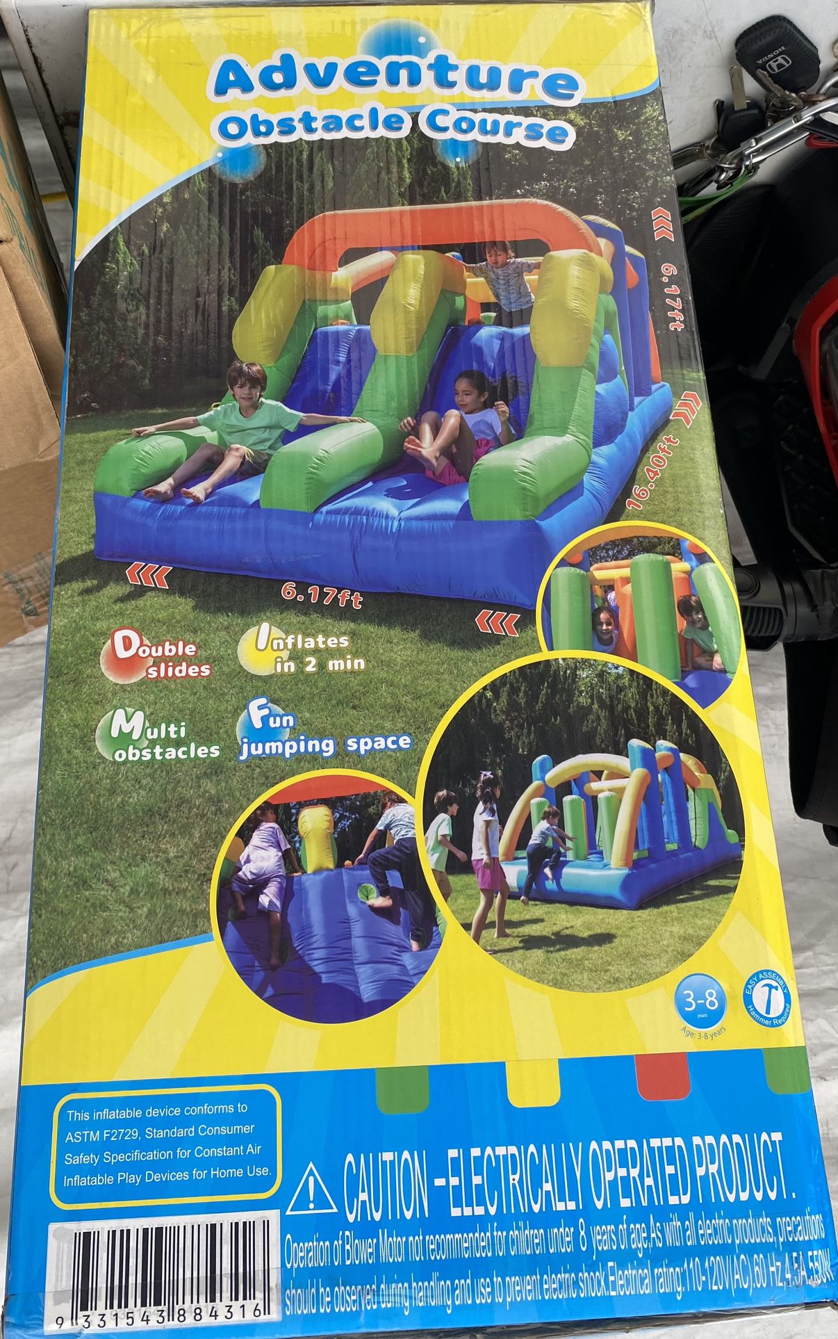 Adventure Obstacle Course Bounce 
