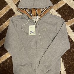 Burberry zip up