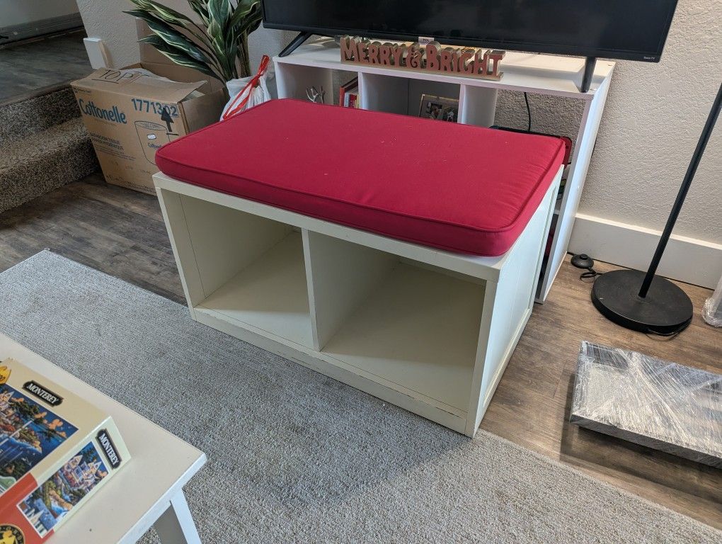 Pottery barn Storage Bench