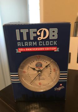 Dodgers alarm clock