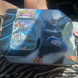 Unopened Pokémon TCG: V Strikers Tin (Empoleon V).