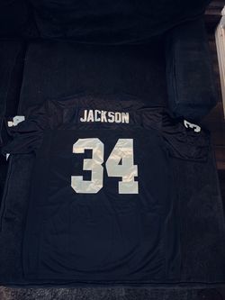 New Raiders Bo Jackson #34 Football Jersey size 54 (2X)