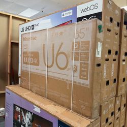 65” Hisense U6 ULED 4K UHD Smart Tv 