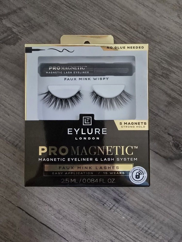 Eylure ProMagnetic Magnetic Eyeliner & Lash System, featuring Faux Mink Wispy