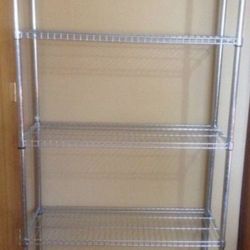 2 SETS OF SHELVES ATTACHED