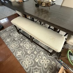 Seats 7 ( 4 Chairs And Bench) Dining Room Set