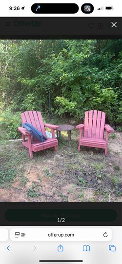 Wooden Adirondack Chairs