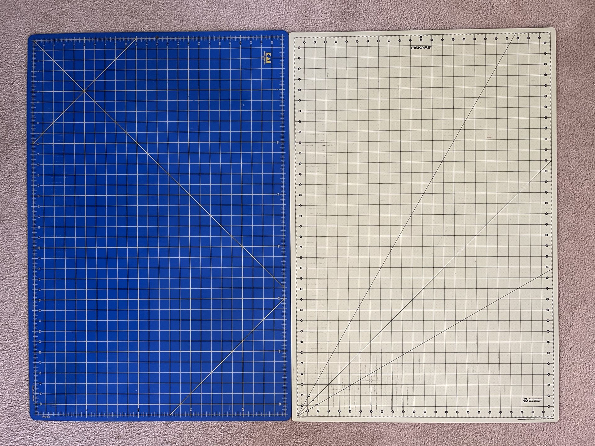 Fabric Craft Cutting Mats 24” x 36”