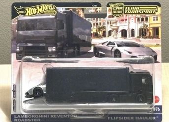 Hot Wheels Team Transport Lamborghini Reventon & Flipsider Hauler 