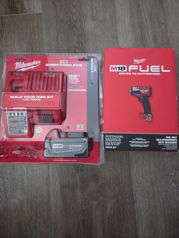 Milwaukee M18 IMPACT 1/2 KIT