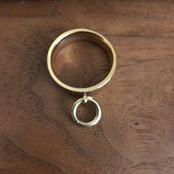 Designer “Vitaly”  Ring - Gold Tone