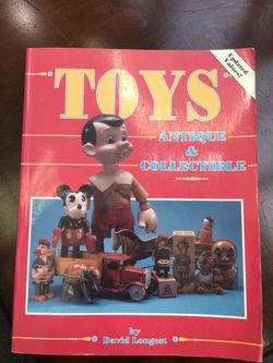 Toys antique collectible book