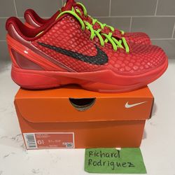 Nike Kobe 6 Protro Reverse Grinch size 6.5y (8 Women)