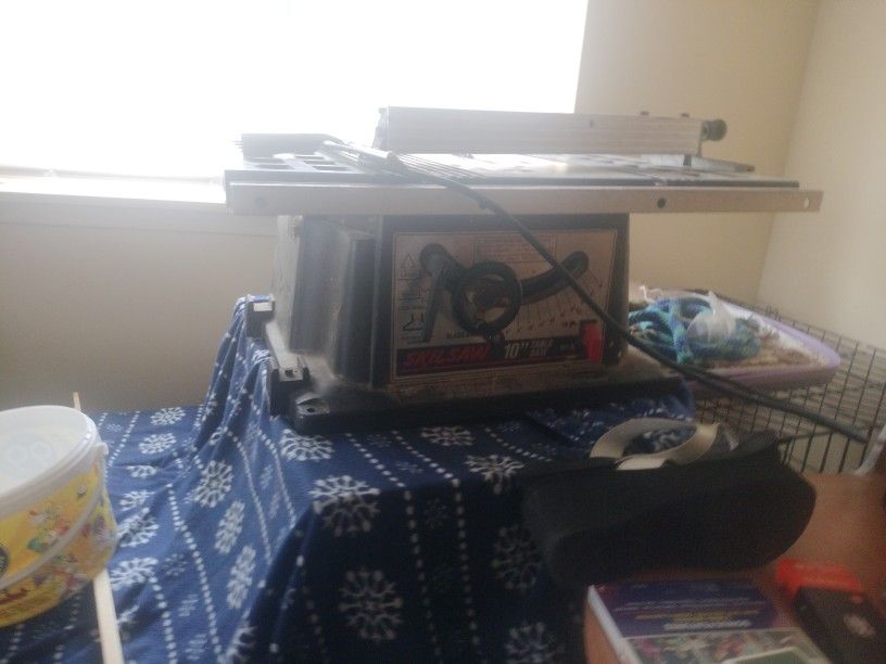 Table Saw Good Works Great Moving So I Won't Have Room For It