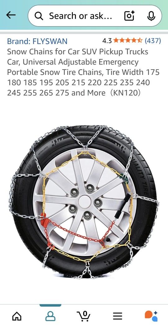 Snow Tire Chains KN120
