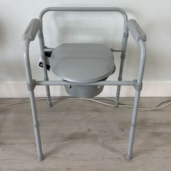 Medical hospice toilet