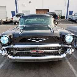 1955 To 1957 Chevy Bel Air LED Glass Headlights