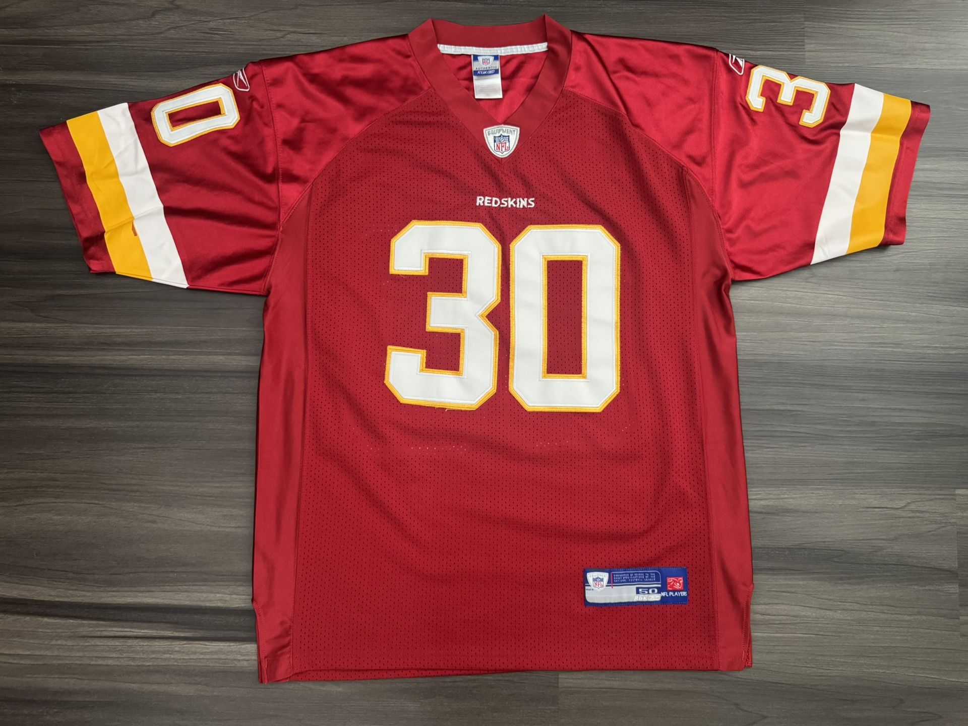 Reebok Washington Redskins LaRon Landry #30 NFL Stitched Jersey Men’s 50 Large
