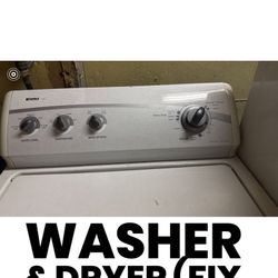 Washer And Dryer(Repairman 🧰👨🏼‍🔧🏠) Lavadora Secadora