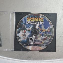 Sonic Unleashed PlayStation 3 Viedo Game System 