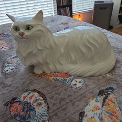 Handmade Ceramic Persian Cat