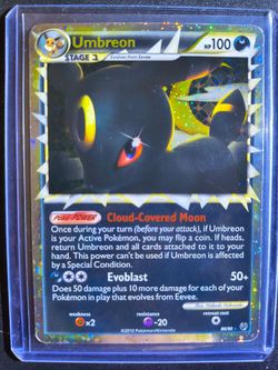 Umbreon Holo Rare Pokémon Card 86/90