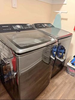 Samsung washer and dryer.
