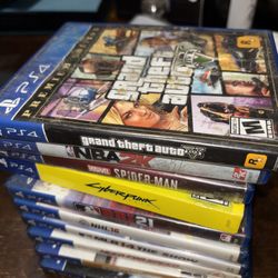 PS4 Game Lot 