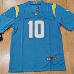 Justin Herbert Powder Blue Chargers Jersey 