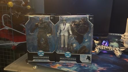 McFarlane toys Batman, and Joker