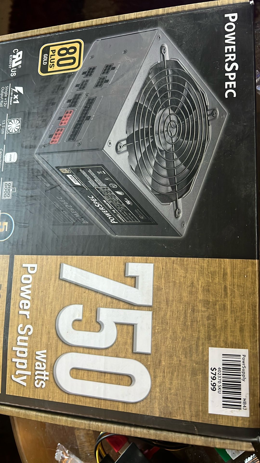 Brand New 750w Power Supply