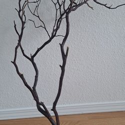 2' Natural Manzanita Wood Aquarium, Reptile Safe Manzanita Driftwood Branches, Aquascape/Terrarium Hardwood Manzanita Branches(Perfect for Art/Pets)