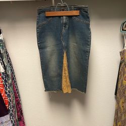 Jean Skirt