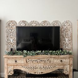 Bali Boho Carved Wood Furniture