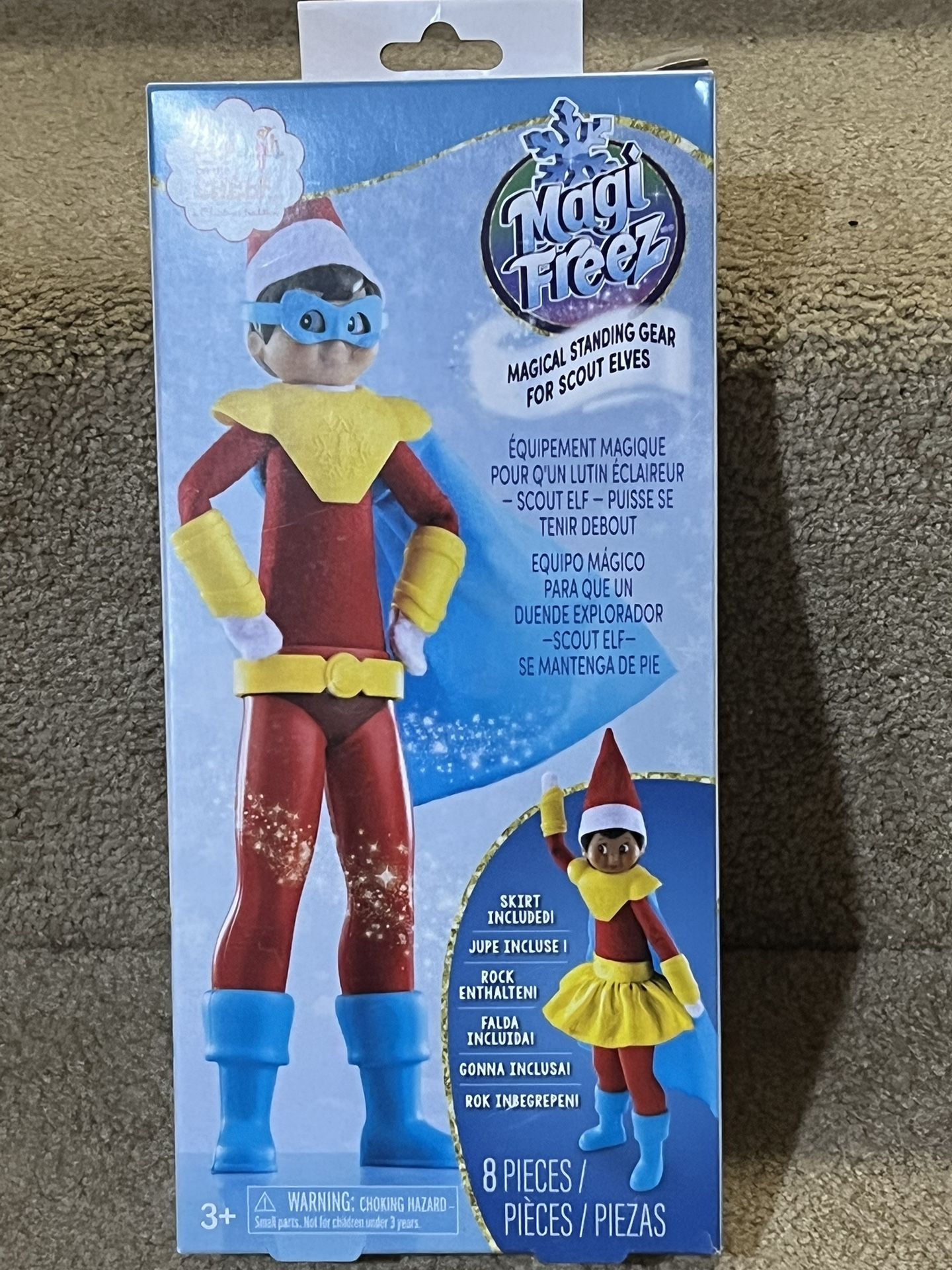 Elf on the Shelf Magi Freez Holiday Hipster standing gear (doll not included)