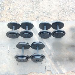 190lbs Prostyle Dumbbells 25lb-40lb