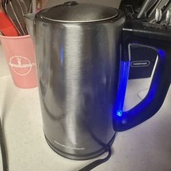 Electric water heater.  