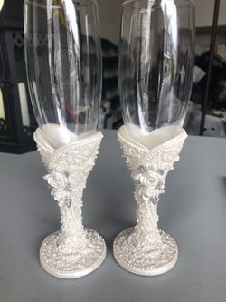 Champagne flutes!