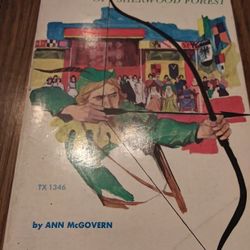 Vtg 60s Robin Hood book