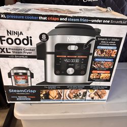 Ninja Foodi XL Pressure Cooker & Air Fryer (8QT) – Like New