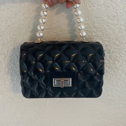 Latex Quilted Purse