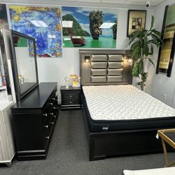 LED Bedroom Furniture Set 🎉👏🏼 Liquidation Sale 