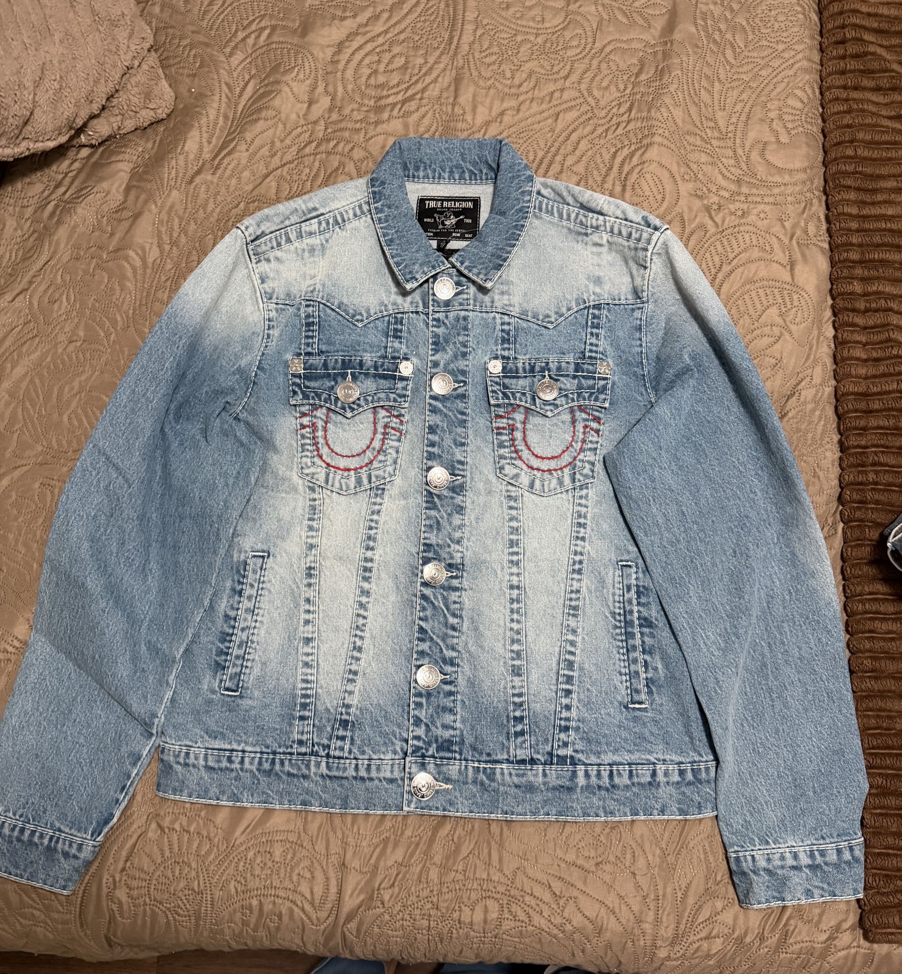 Men True Religion Jean Jacket