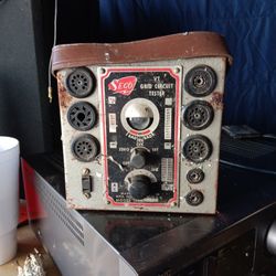 Vintage SEGO VT grid Circuit Tester From 1956