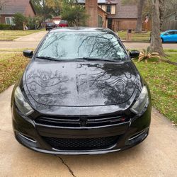 2015 Dodge Dart Black 4 Doors 103 K Milles Blue title 