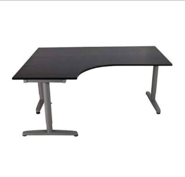 Must Go Today Ikea Gallant Corner Desk With Extra Rounded Leaf And