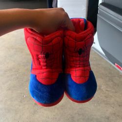 Spider-Man Kids Plush Slippers