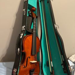 Violin With Case 