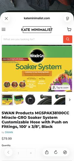 Soaker System