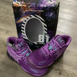 NWT BRAND new Puma MB.01 LaMelo Ball Queen City Basketball Shoes Purple Men’s 10.5
